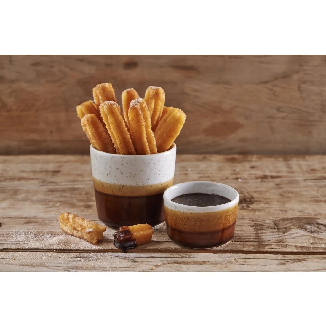 Siena Nourish Straight Sided Dip Pots Barley White 4oz (12 Pack) - Image 3