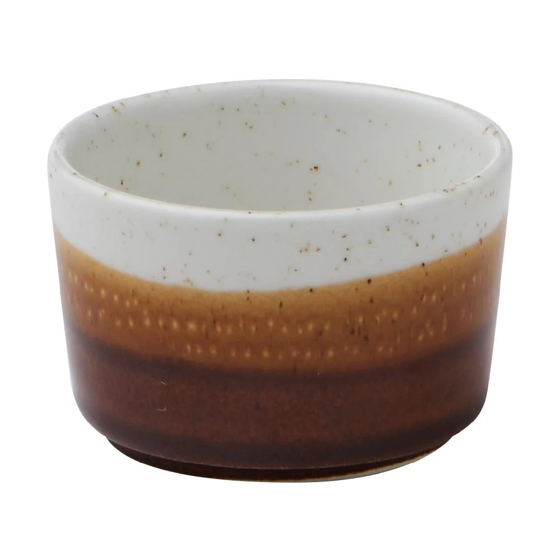 Siena Nourish Straight Sided Dip Pots Barley White 4oz (12 Pack)