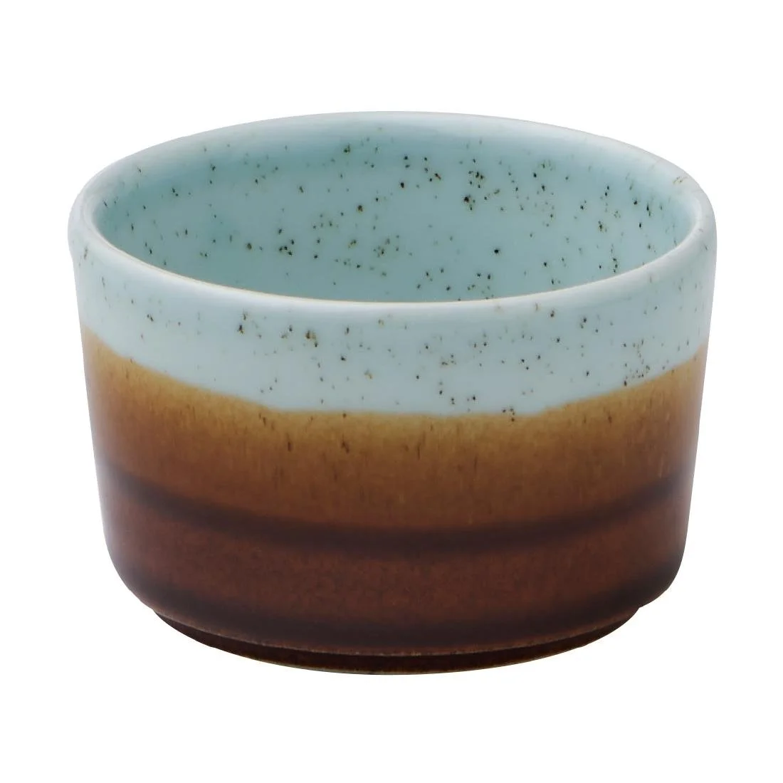 Siena Nourish Straight Sided Dip Pots Duck Egg 4oz (12 Pack) - Image 1