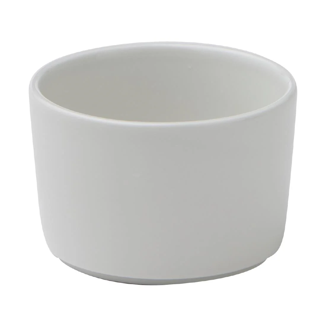 Churchill Super Vitrified Nourish Straight Sided Small Bowls White 8oz (12 Pack)