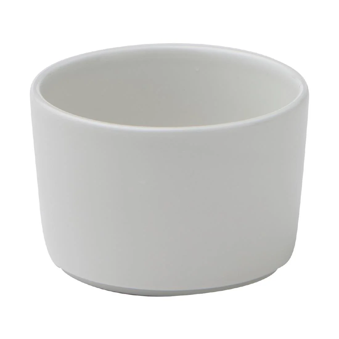 Churchill Super Vitrified Nourish Straight Sided Small Bowls White 8oz (12 Pack) - Image 1