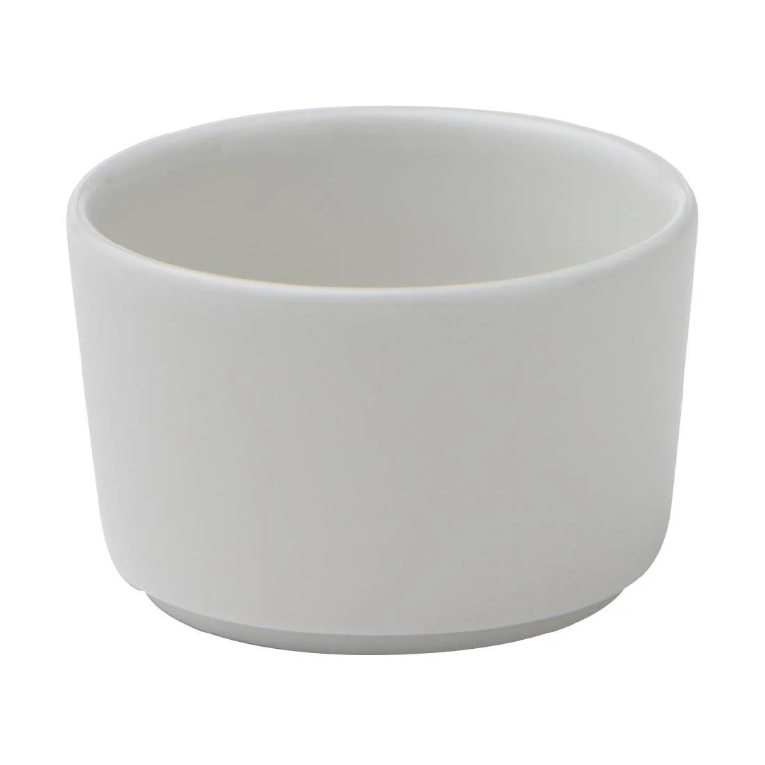 Churchill Super Vitrified Nourish Straight Sided Dip Pots White 75mm (12 Pack)