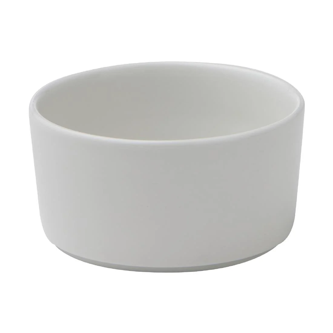 Churchill Super Vitrified Nourish Straight Sided Soup Bowls White 15oz (12 Pack) - Image 1