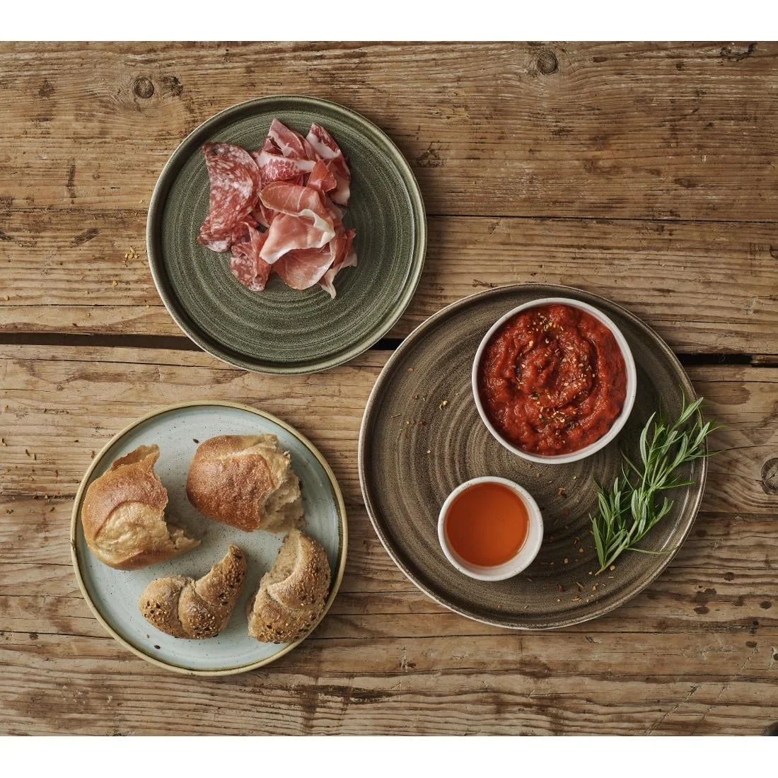 Stonecast Blueberry Walled Plates 10 1/4 " (6 Pack) - Image 2