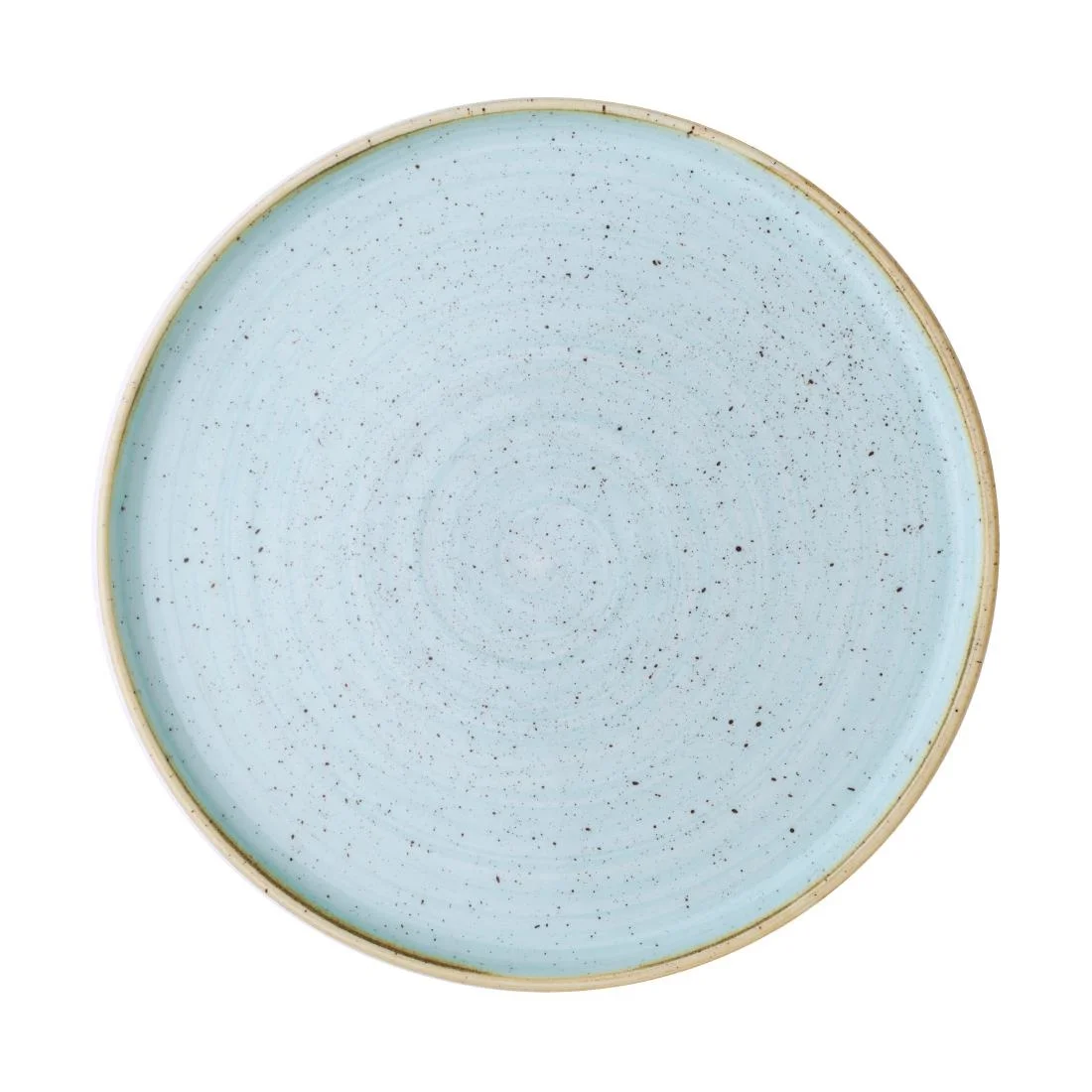 Churchill Stonecast Walled Plates Duck Egg 260mm (6 Pack)