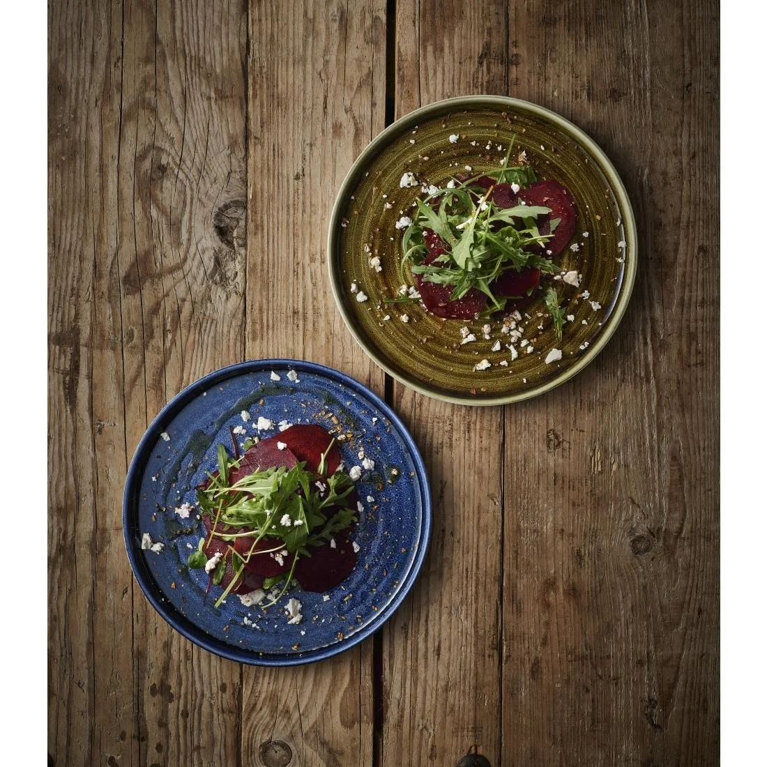 Churchill Stonecast Plume Walled Plates Ultramarine 220mm (6 Pack) - Image 2