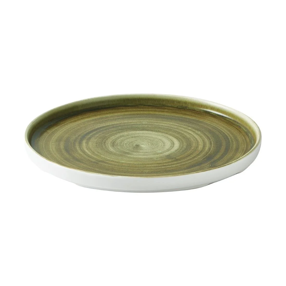 Churchill Stonecast Plume Walled Plates Green 260mm (6 Pack) - Image 6