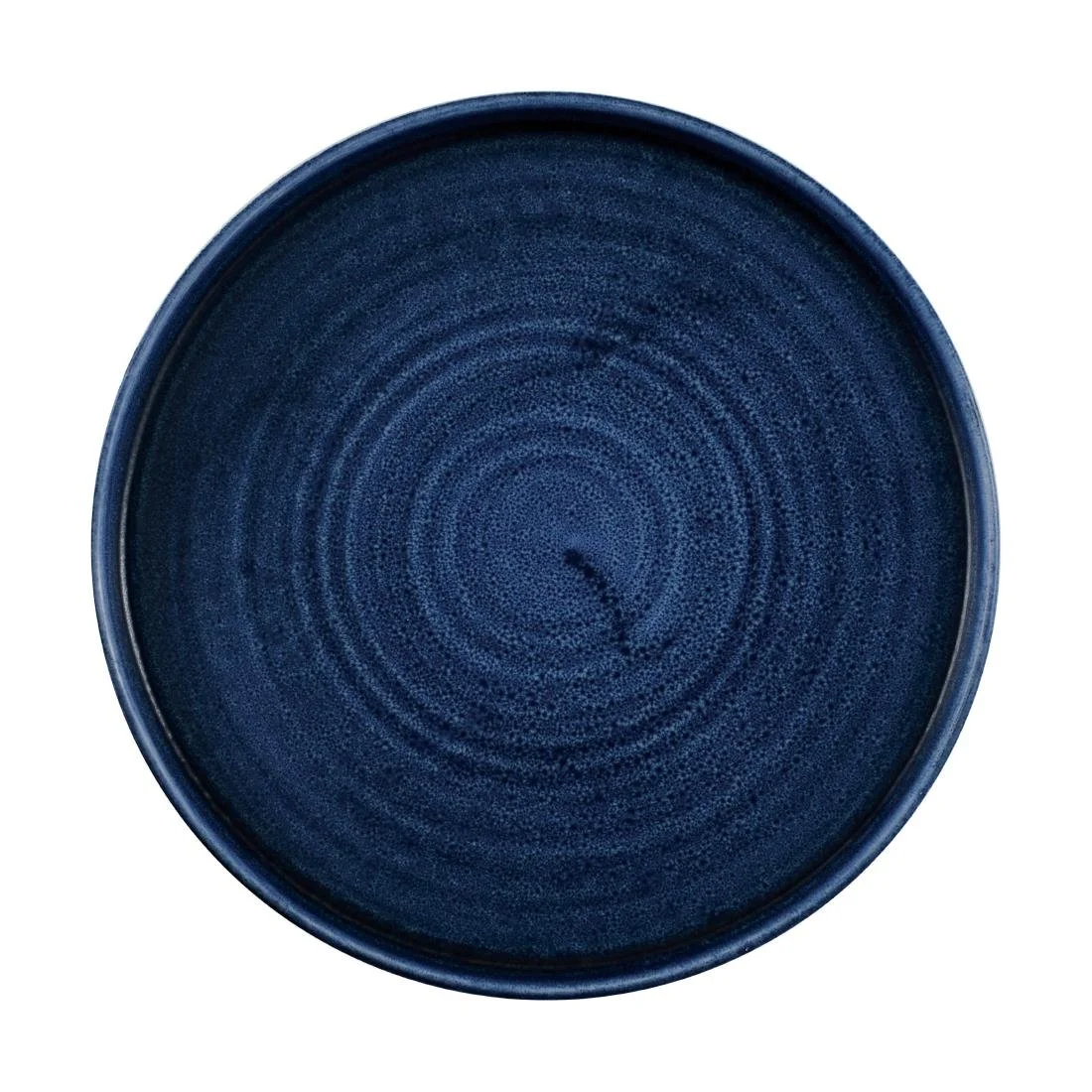 Churchill Stonecast Walled Plates Plume Ultramarine 260mm (6 Pack) - Image 1