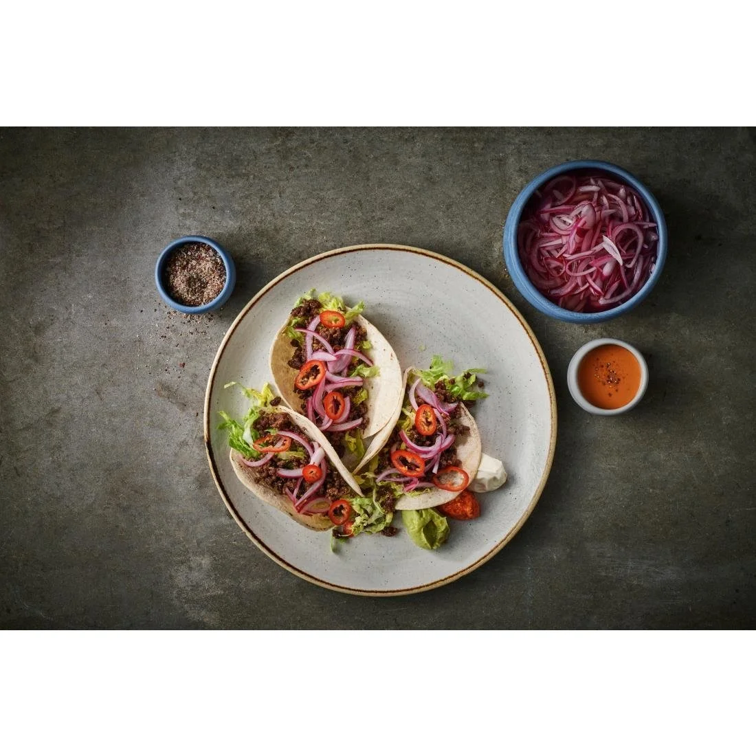 Churchill Stonecast Raw Evolve Coupe Plates Grey 260mm (12 Pack) - Image 3