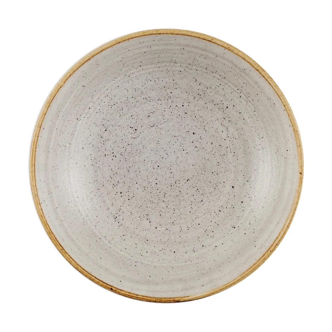 Churchill Stonecast Raw Coupe Bowls Grey 184mm (12 Pack) - Image 2