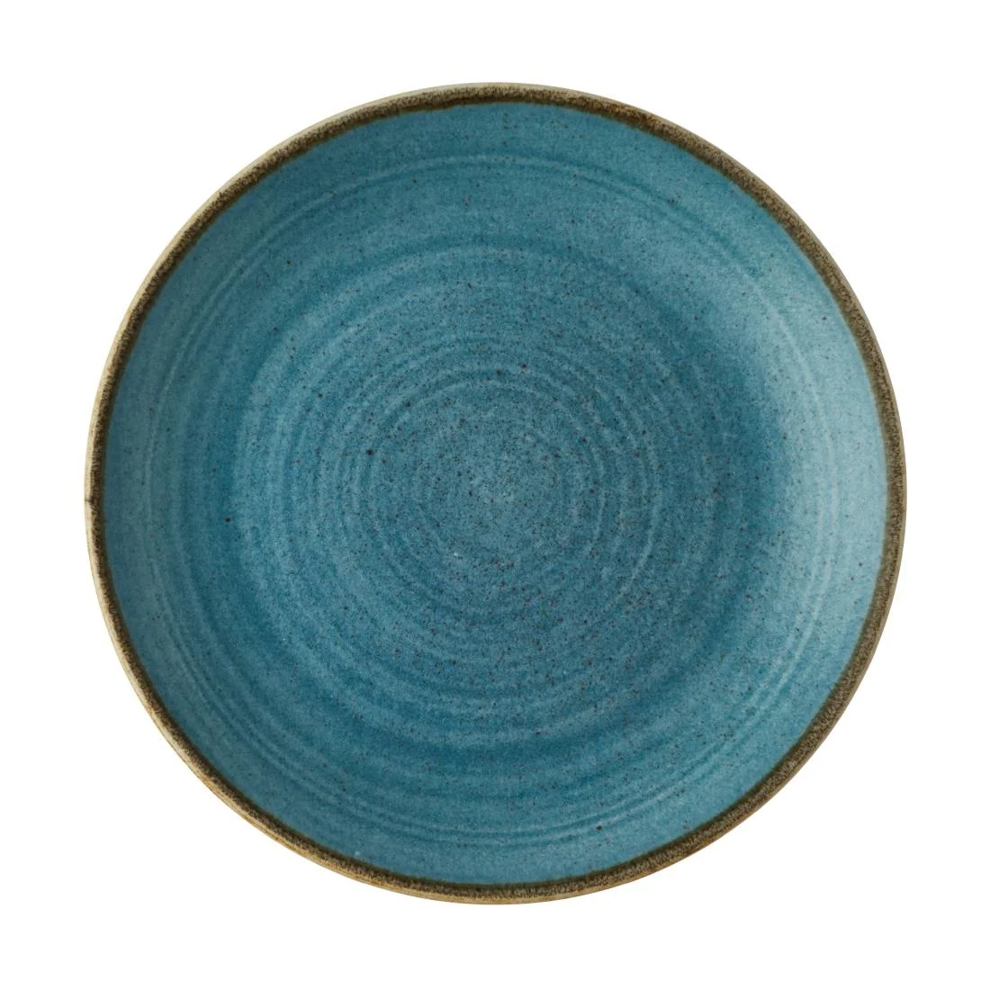 Churchill Stonecast Raw Evolve Coupe Plates Teal 165mm (12 Pack)