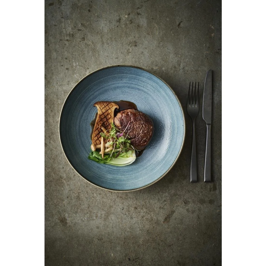 Churchill Stonecast Raw Evolve Coupe Plates Teal 165mm (12 Pack) - Image 2