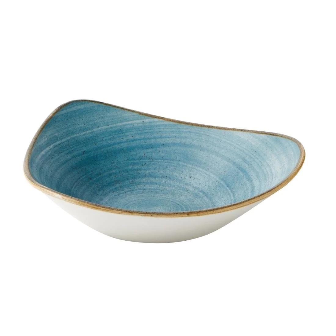 Churchill Stonecast Raw Lotus Bowls Teal 228mm (12 Pack) - Image 2
