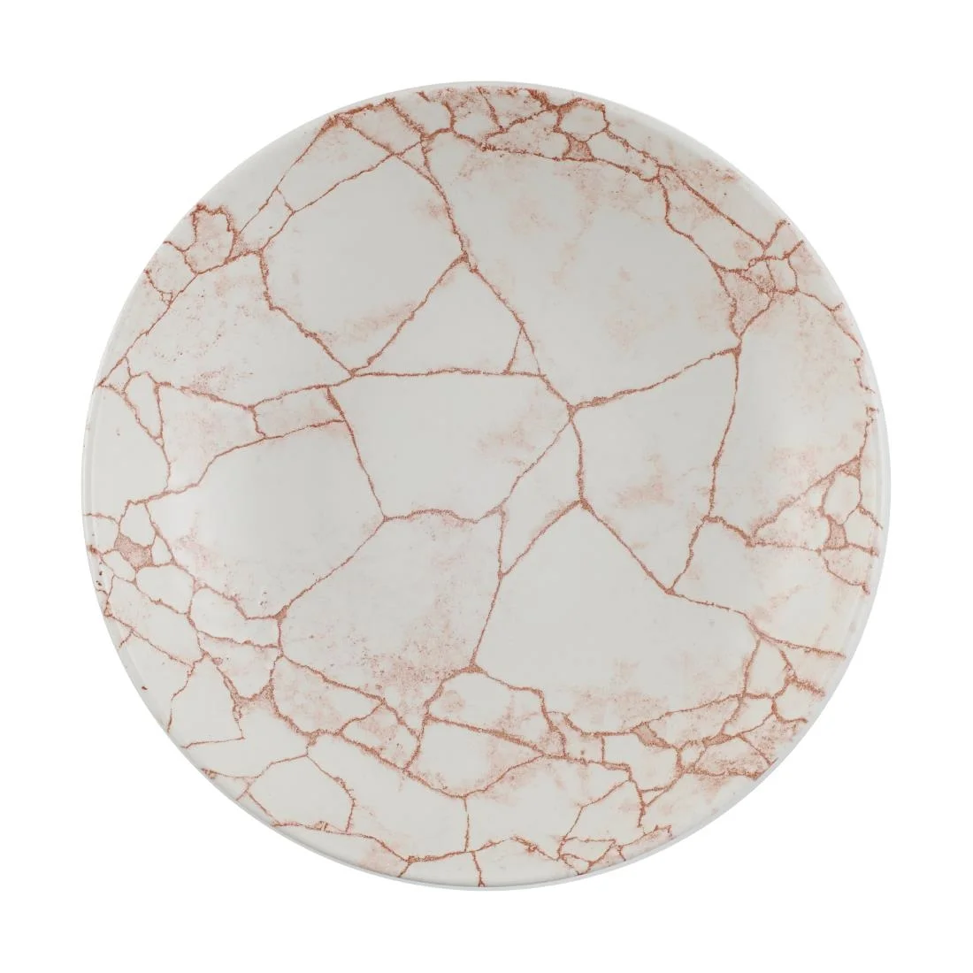 Churchill Studio Prints Kintsugi Evolve Coupe Bowls Coral 248mm (12 Pack) - Image 2