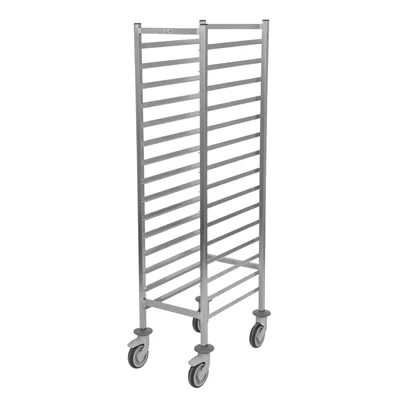 Matfer Bourgeat 15 Level Gastronorm Racking Trolley 1/1GN - Image 2