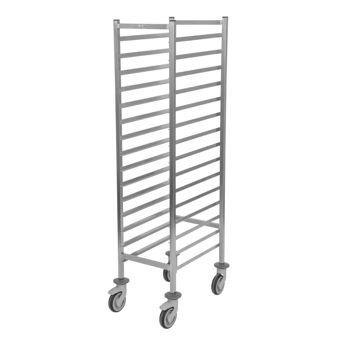 Matfer Bourgeat 15 Level Gastronorm Racking Trolley 1/1GN - Image 3