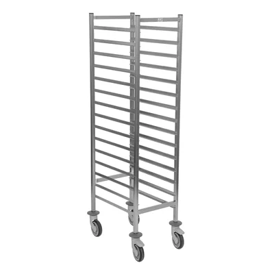 Matfer Bourgeat 15 Level Gastronorm Racking Trolley 1/1GN - Image 5