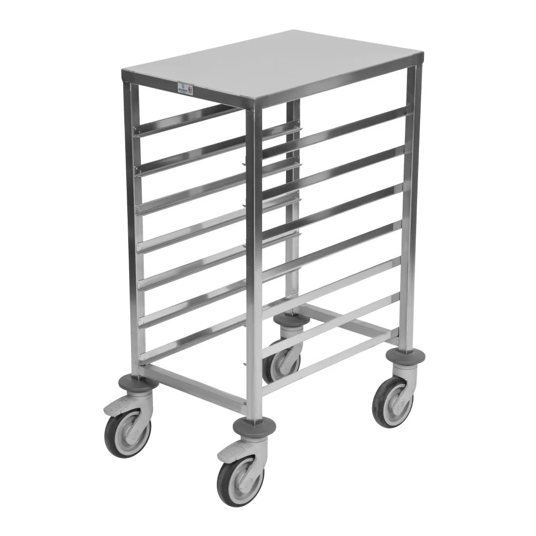 Matfer Bourgeat 7 Level Gastronorm Racking Trolley 1/1GN - Image 2