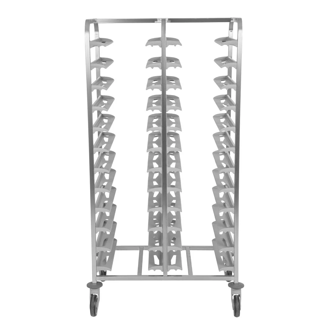 Matfer Bourgeat 24 Tray Cafeteria Trolley Grey - Image 5