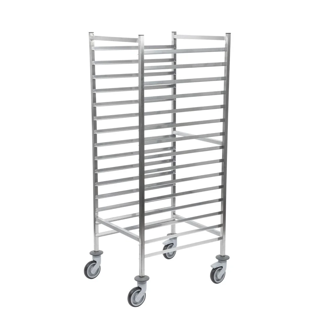 Matfer Bourgeat 15 Level Gastronorm Racking Trolley 2/1GN - Image 1