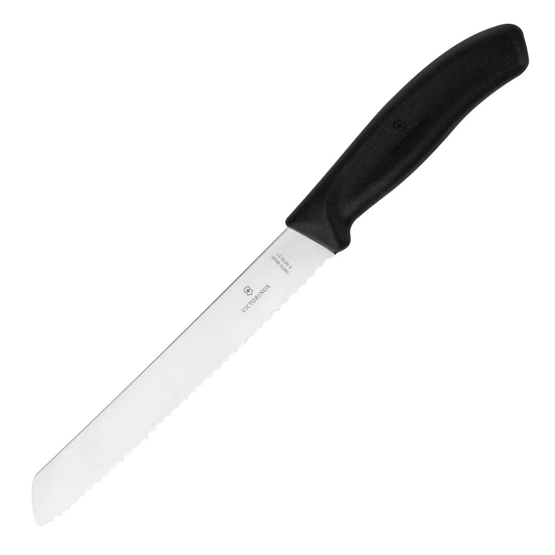 Victorinox Serrated Bread Knife Black 21cm - Image 1
