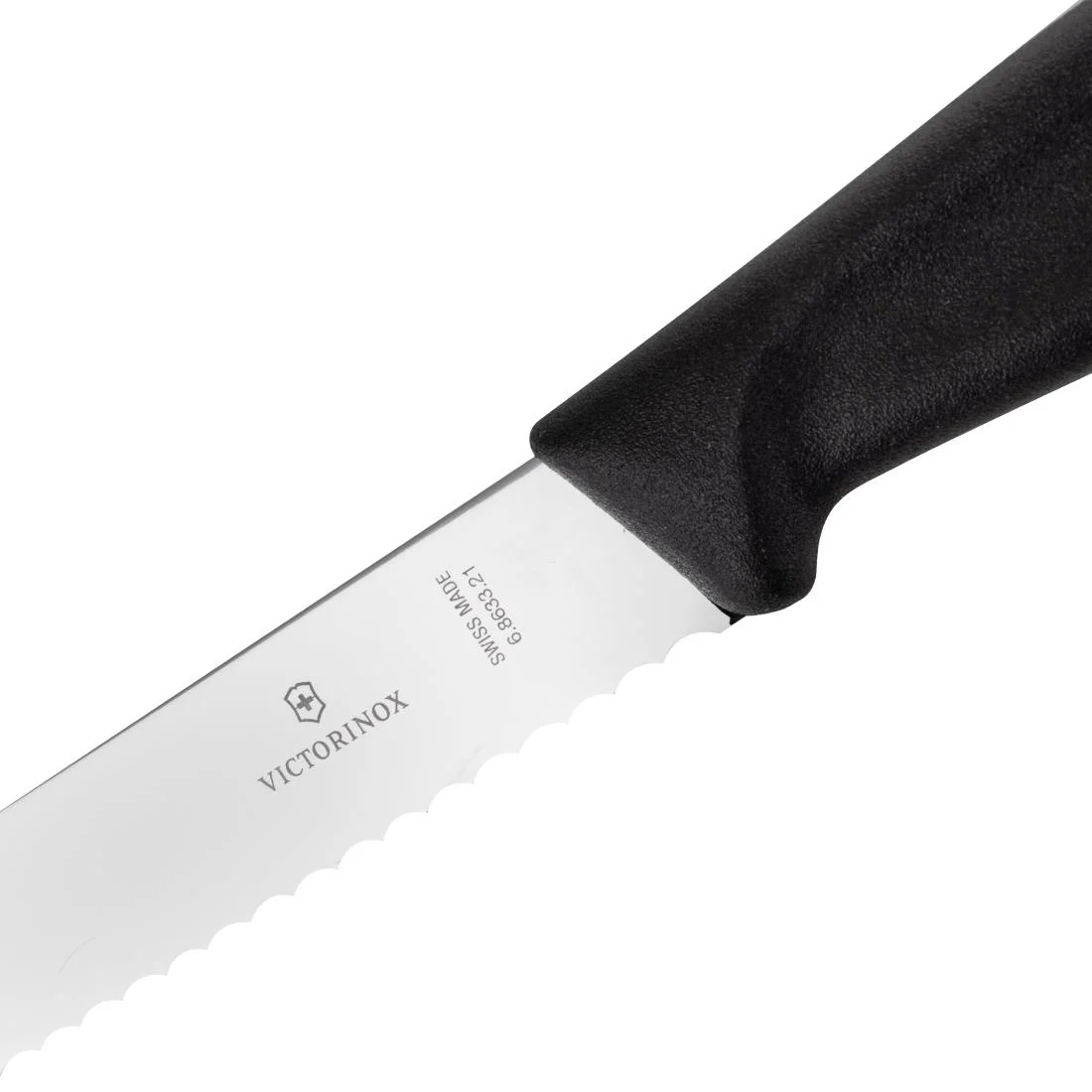 Victorinox Serrated Bread Knife Black 21cm - Image 3