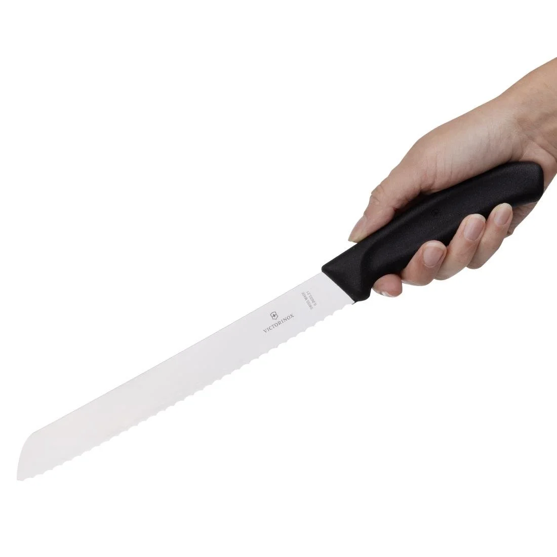 Victorinox Serrated Bread Knife Black 21cm - Image 5