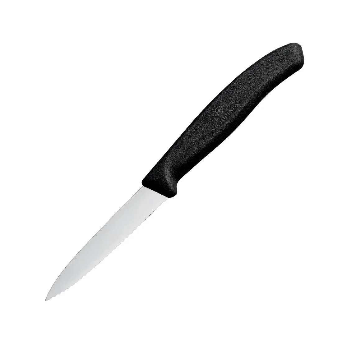 Victorinox Serrated Paring Knife Black 8cm