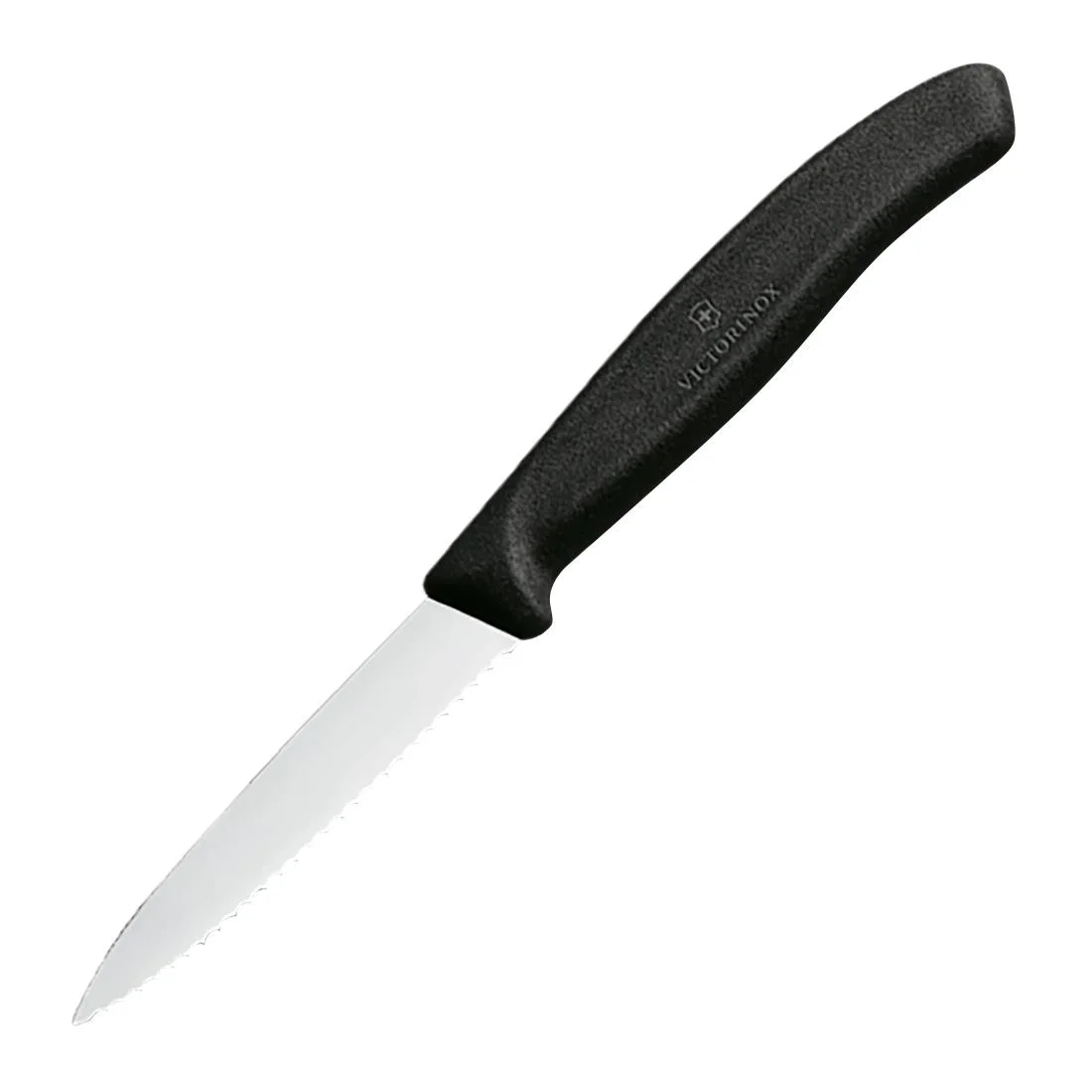 Victorinox Serrated Paring Knife Black 8cm - Image 2