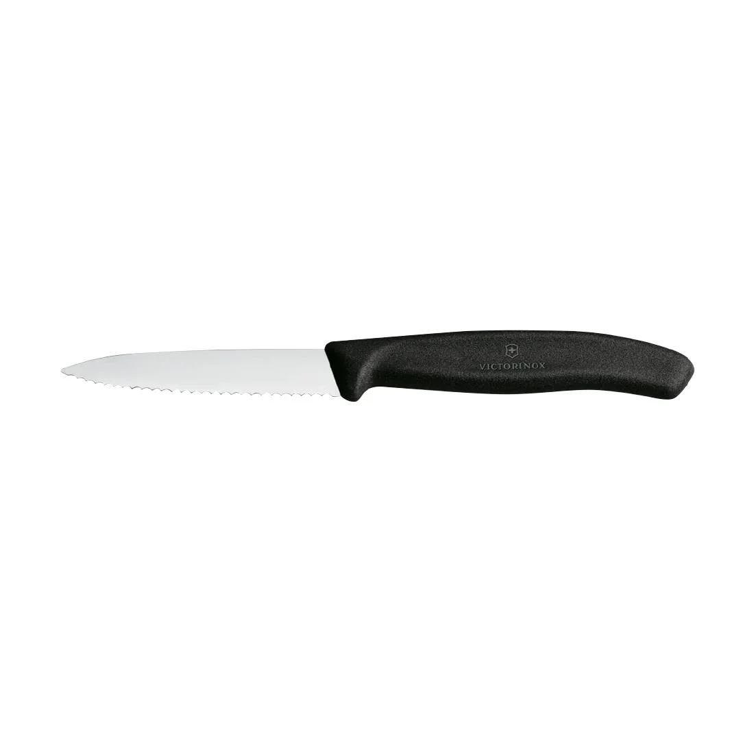 Victorinox Serrated Paring Knife Black 8cm - Image 3