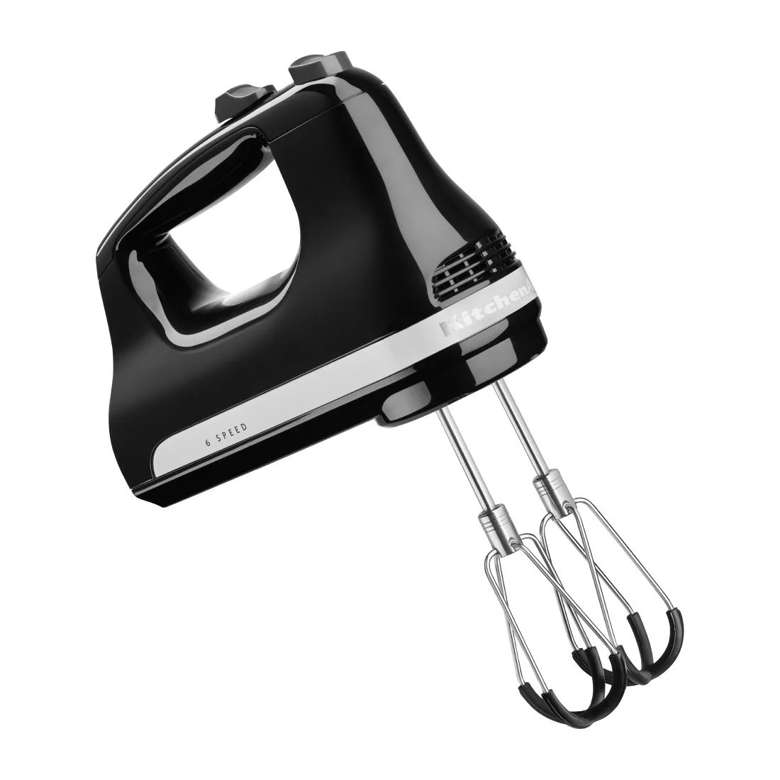 KitchenAid 6 Speed Hand Mixer with Flex Edge Beaters 5KHM6118BOB - Image 1