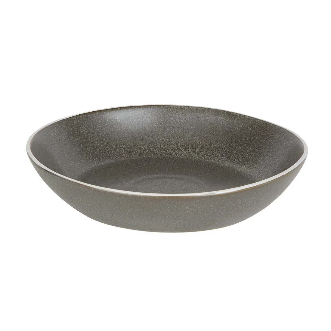 Olympia Chia Coupe Bowls Charcoal 265mm (4 Pack)