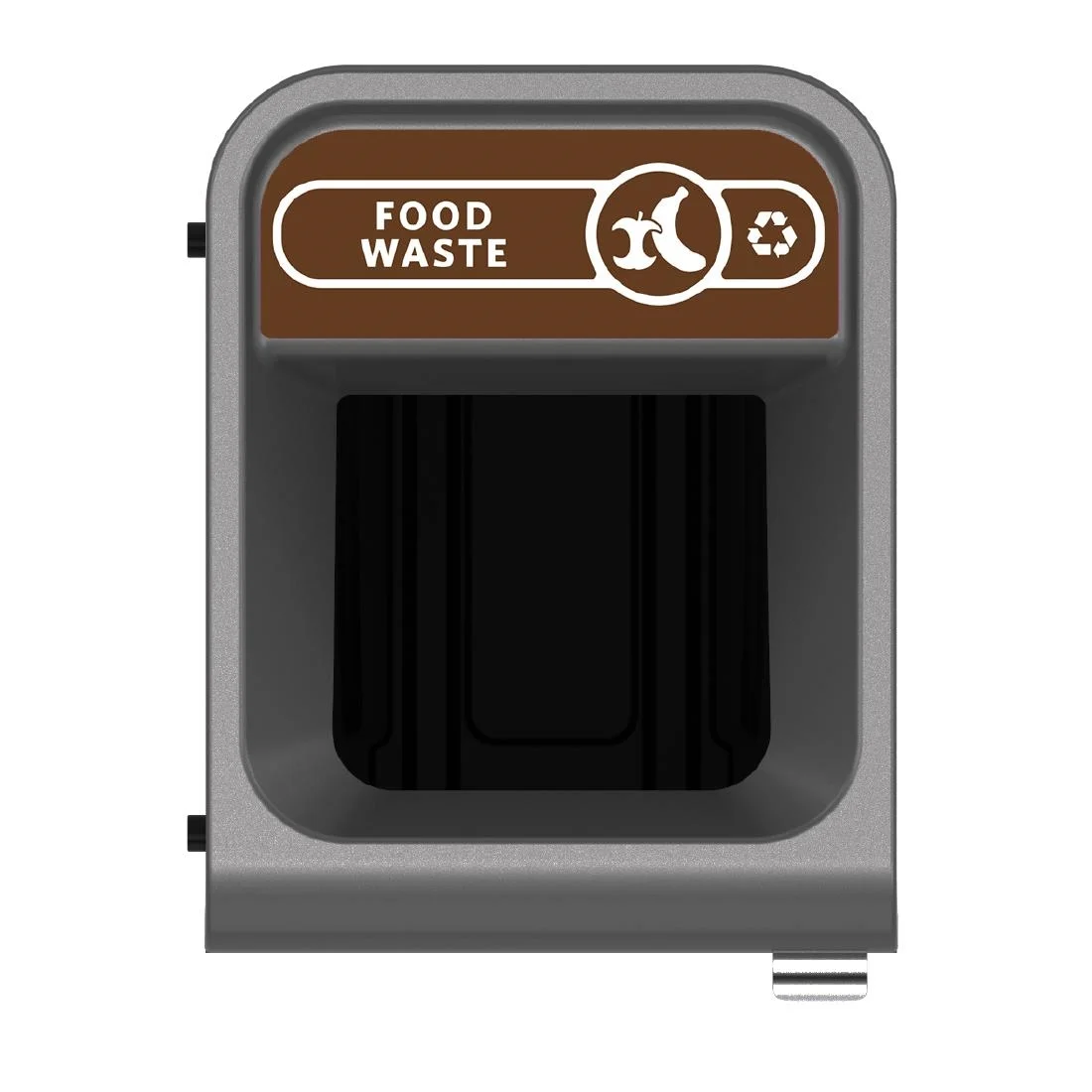 Rubbermaid Configure Container with Food Waste Label Brown - Image 2