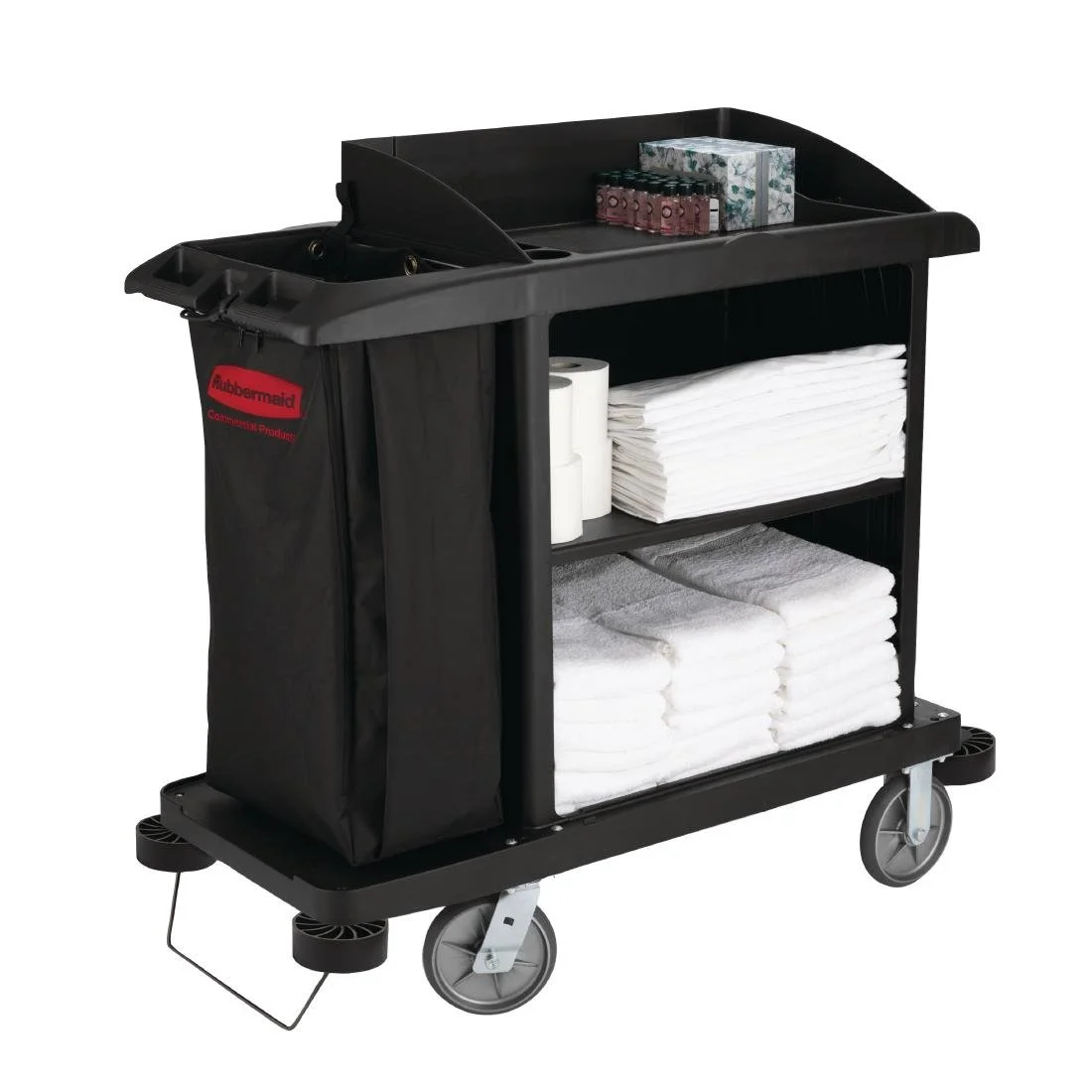 Rubbermaid Medium Housekeeping Cart - Image 1