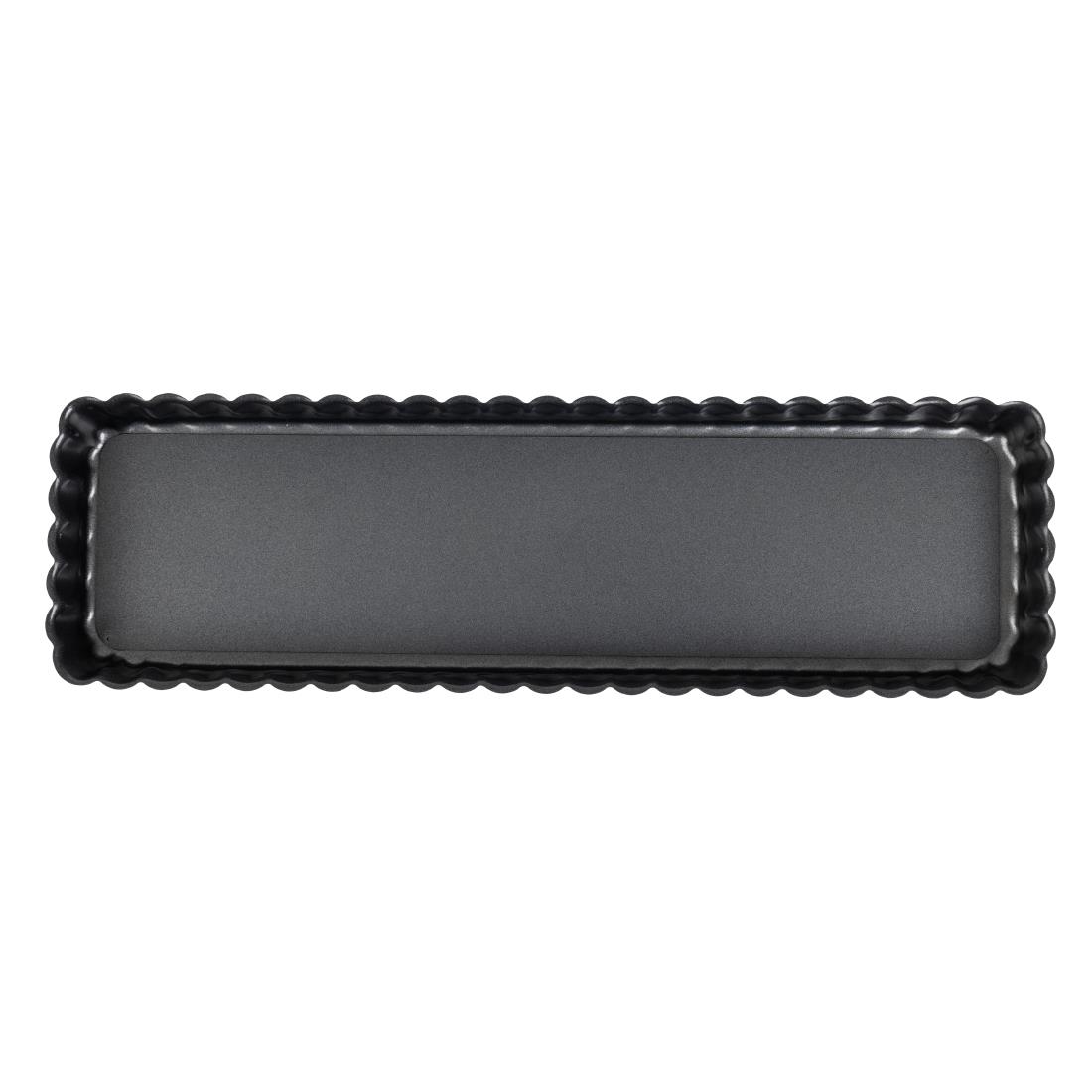 De Buyer Non-Stick Rectangular Tart Mould With Removable Base 36 cm