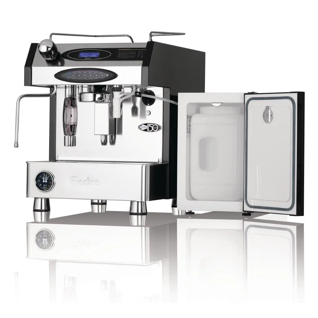 Fracino Velocino1 Espresso Coffee Machine with Milk Fridge - Image 1
