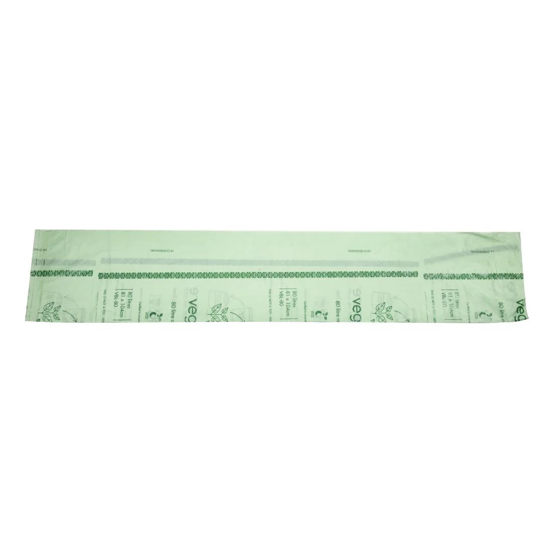 Vegware Compostable Bin Liners 80Ltr (Pack of 240) - Image 3