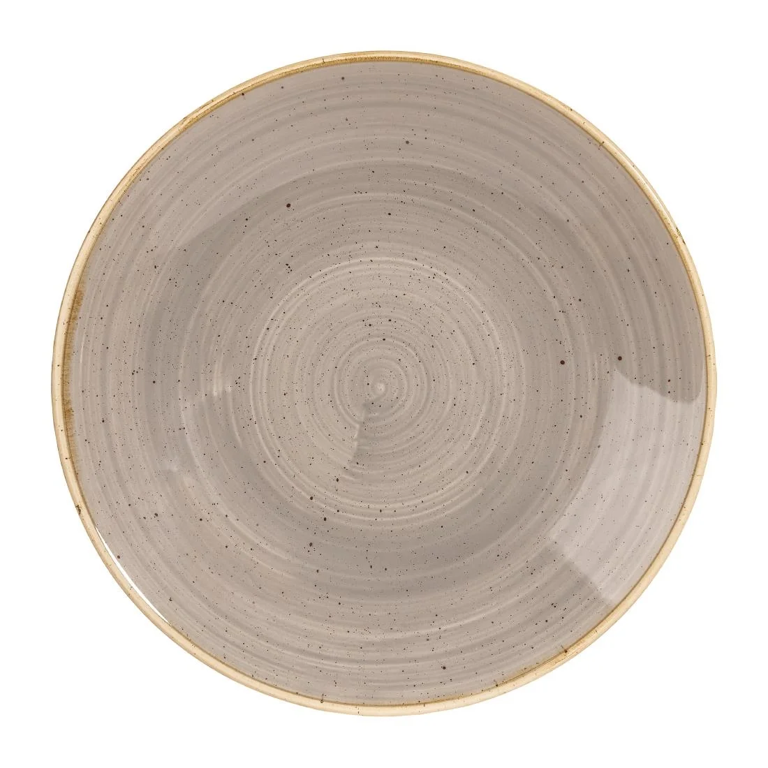 Churchill Stonecast Deep Coupe Plates Grey 281mm (12 Pack)