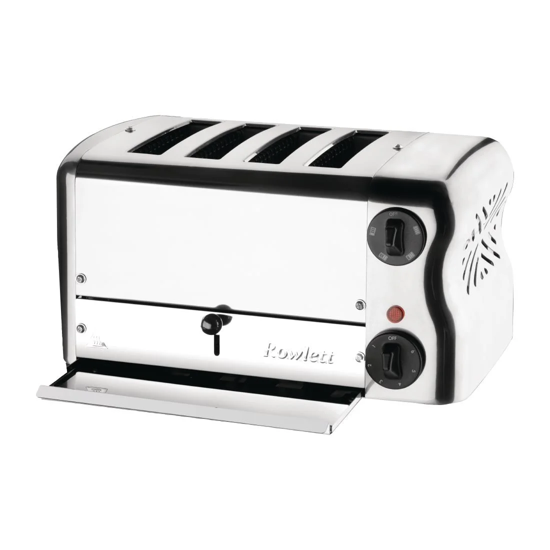 Rowlett Esprit 4 Slot Toaster Chrome with Duraheat Elements & Sandwich Cage - Image 6