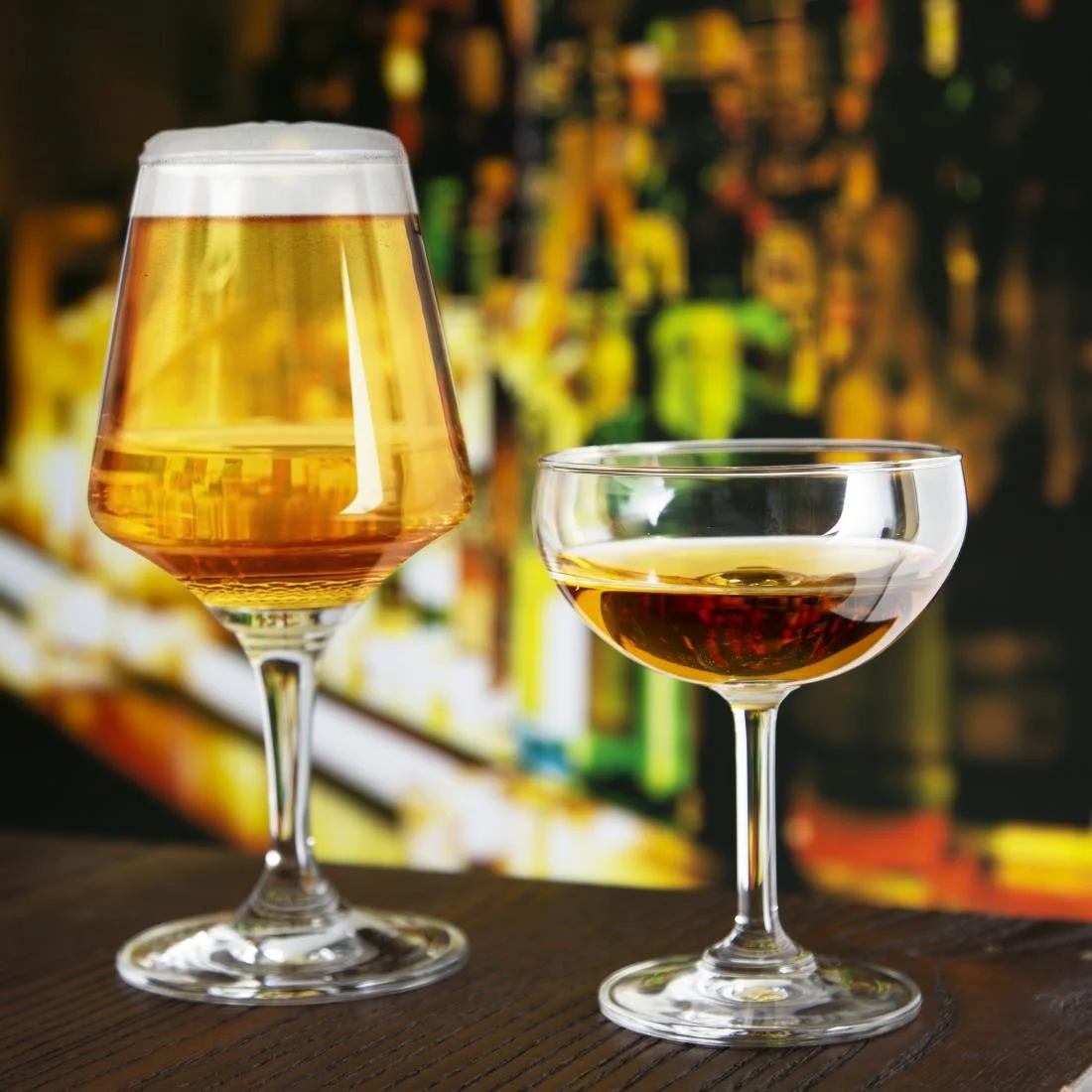 Olympia Stemmed Beer Glasses 390ml (6 pack) - Image 6