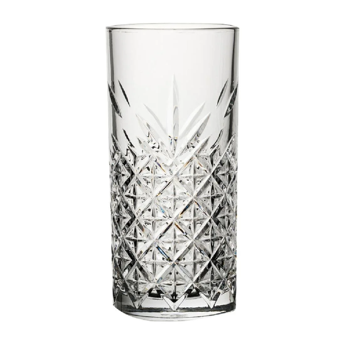 Utopia Pasabahce Timeless Vintage Long Drink Glasses 370ml (24 Pack)