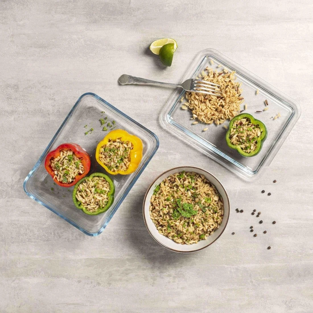 Pyrex Pure Glass Food Storage Container 2.7Ltr - Image 3