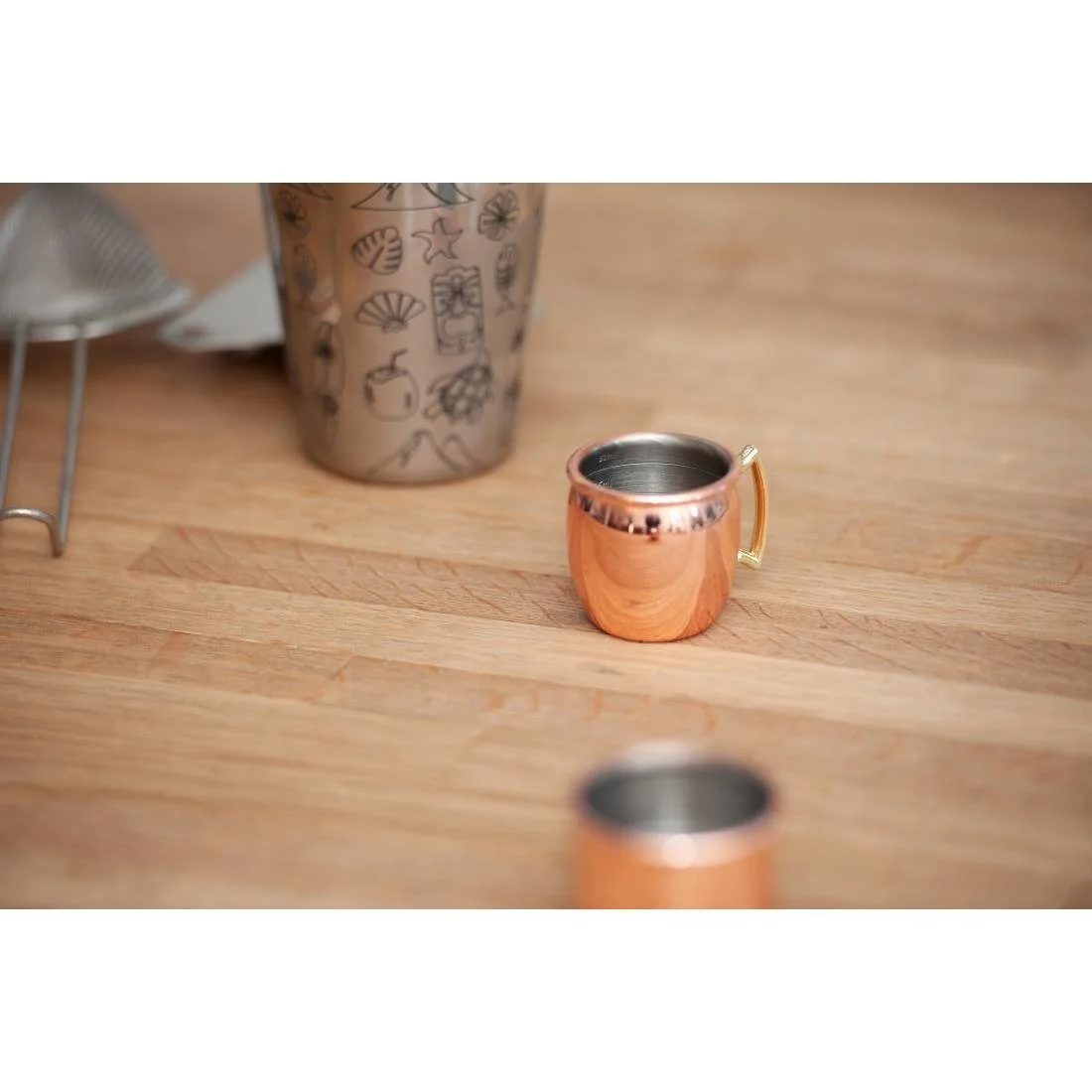 Beaumont Copper Straight Jigger 25ml/50ml - Image 3