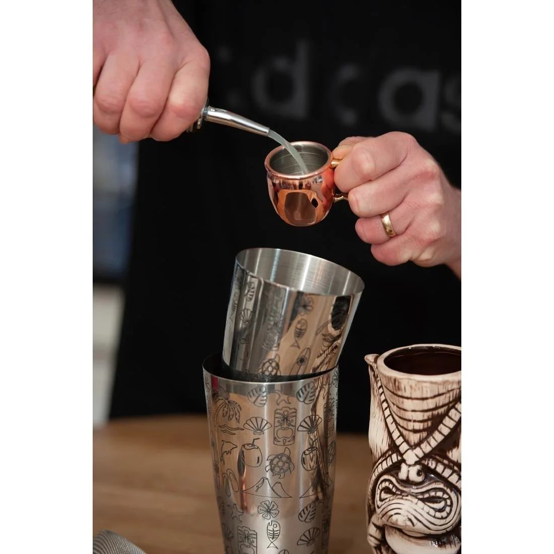 Beaumont Copper Straight Jigger 25ml/50ml - Image 4