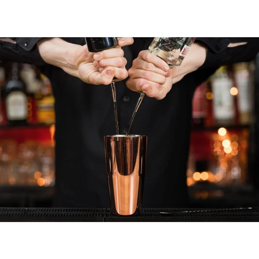 Beaumont Polished Copper Plated Boston Can 28oz - Image 2