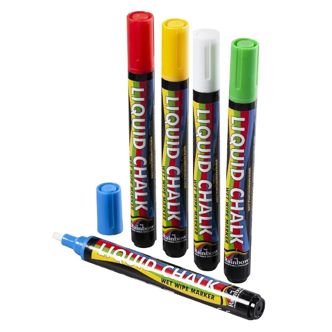 Beaumont Liquid Chalk Pen Colour 5mm (5 Pack)