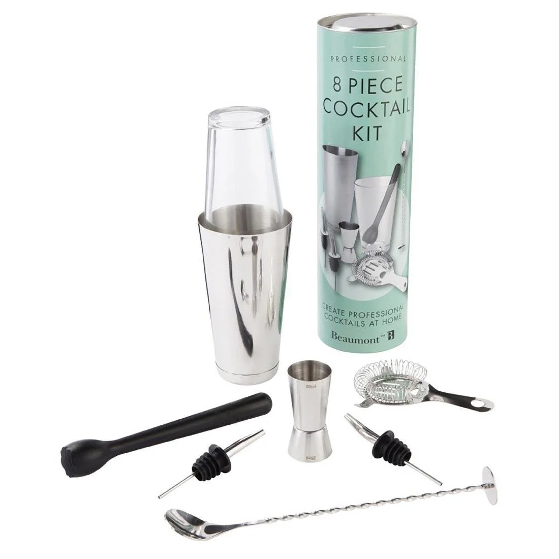 Beaumont 8-Piece Cocktail Kit Set - Image 1