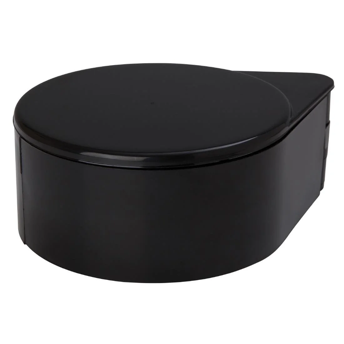 Beaumont Glass Rimmer 3 Tier Black - Image 1