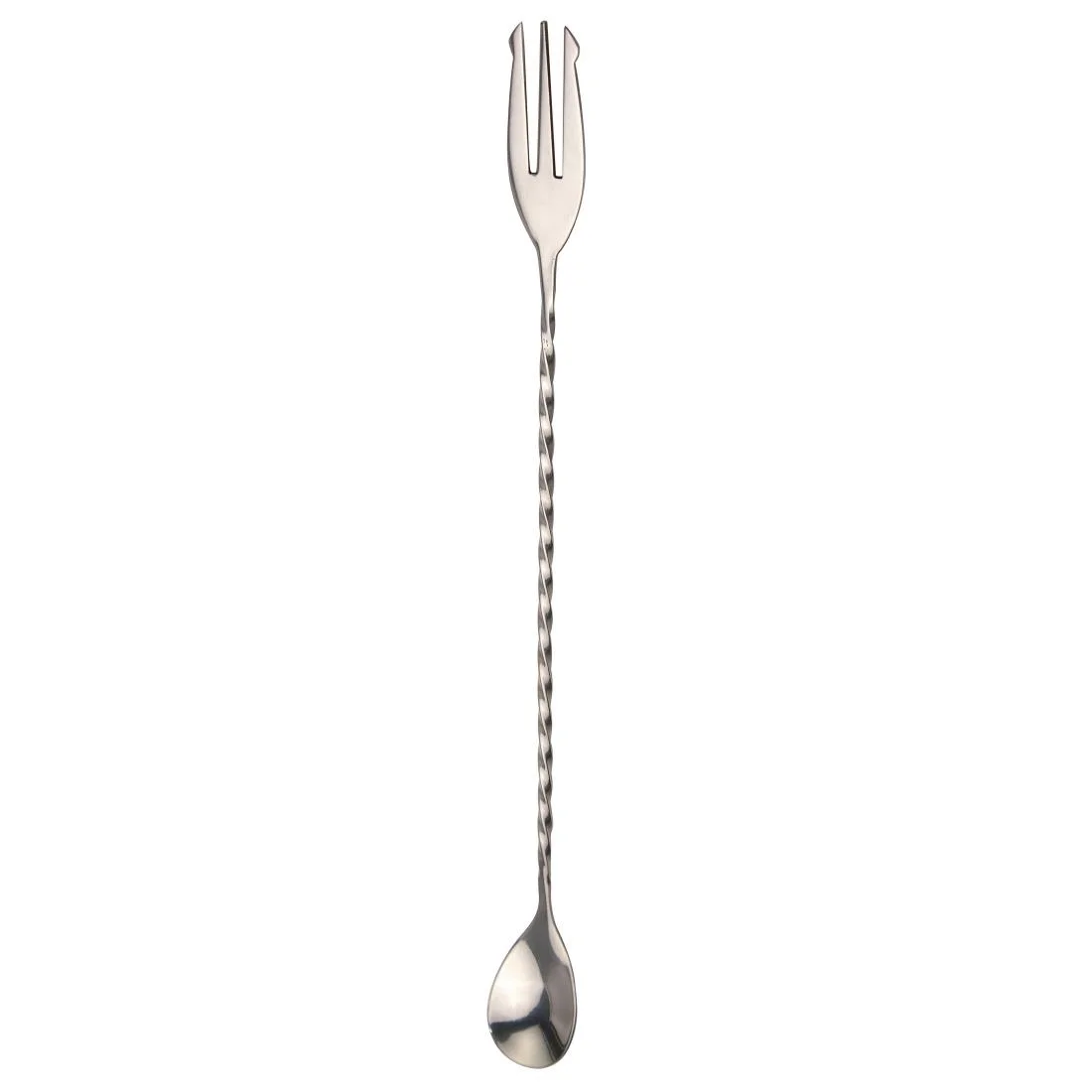 Beaumont Mezclar Cocktail Spoon With Fork 300mm