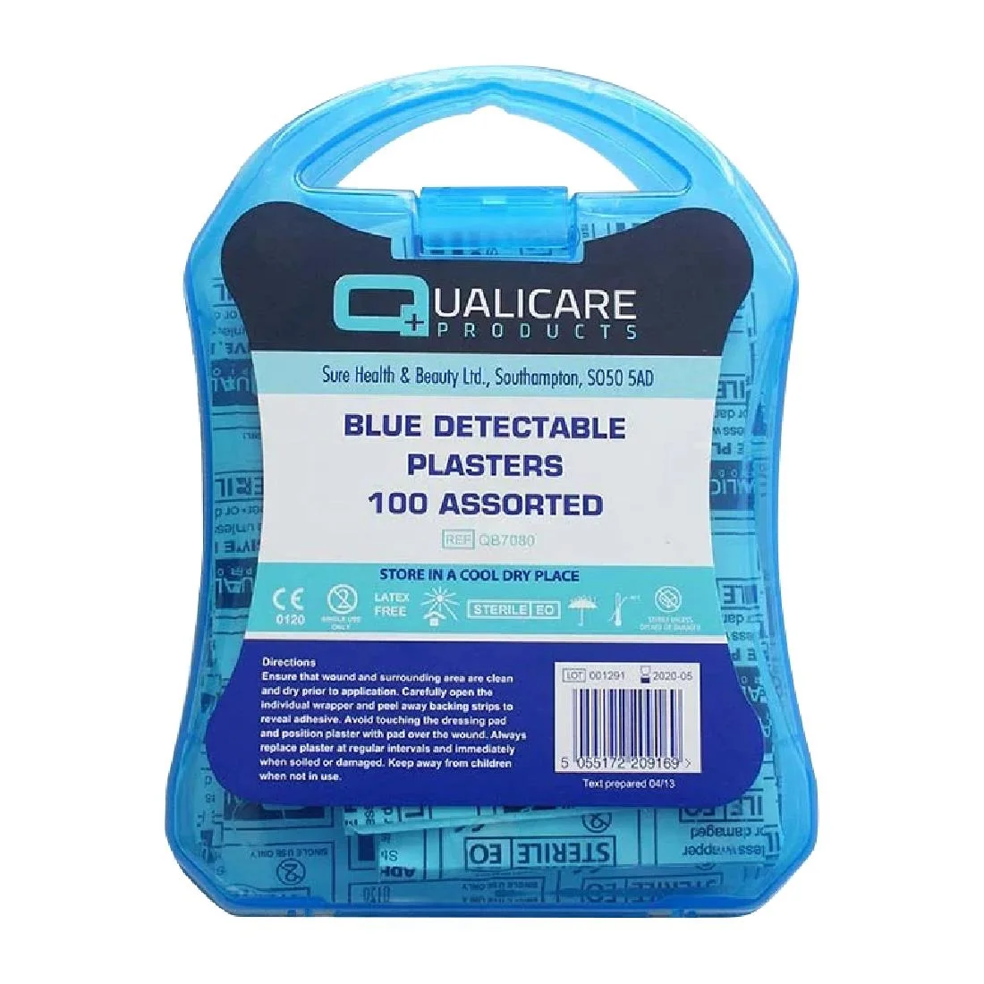 Beaumont Blue Plasters Assorted Sizes (Pack of 100)